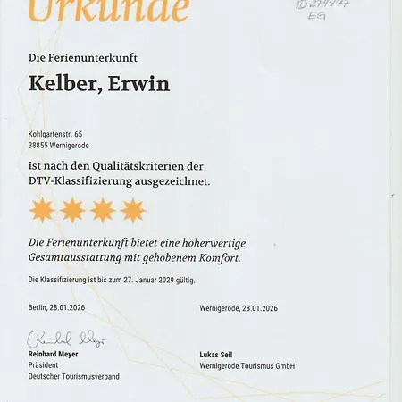 Appartamento Harzgenuss Wernigerode