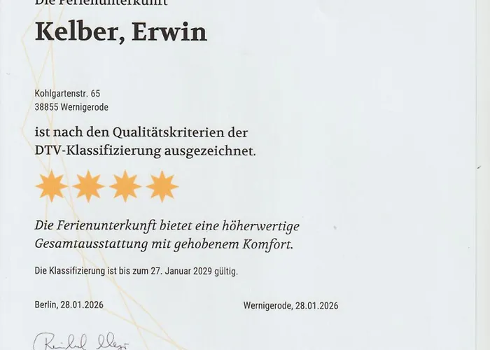 アパート Harzgenuss ヴェルニゲローデ